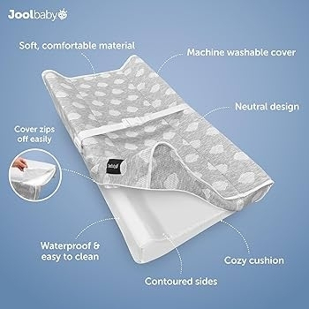 Jool Baby SERENITY Soft Changing Pad + Washable Cover